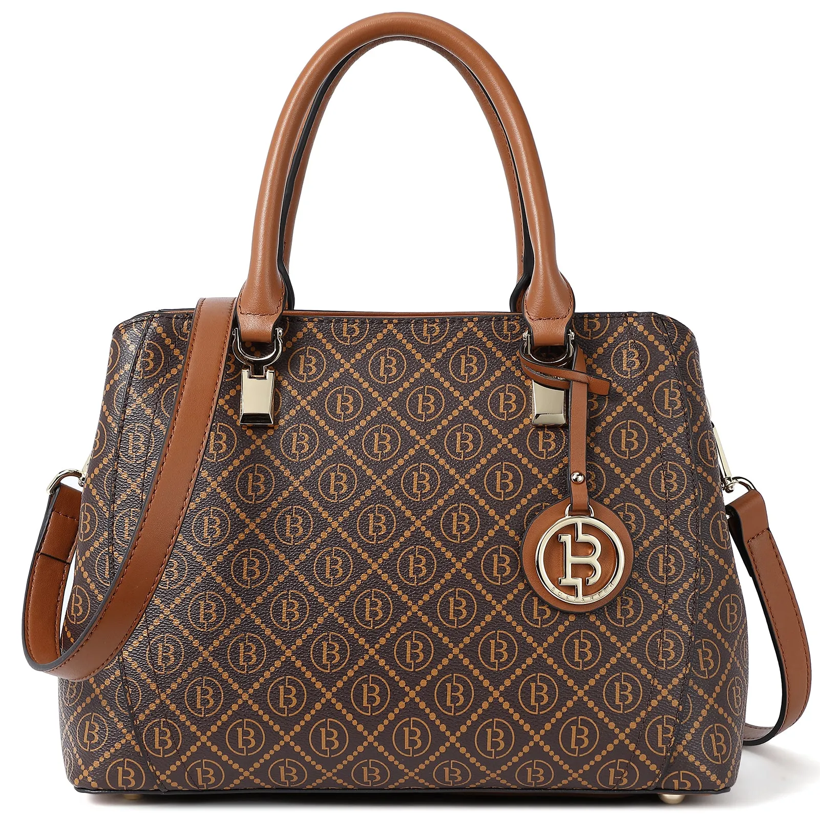 BOSTANTEN Women Leather Handbag Designer Top Handle Satchel Shoulder Bag Crossbody Purses