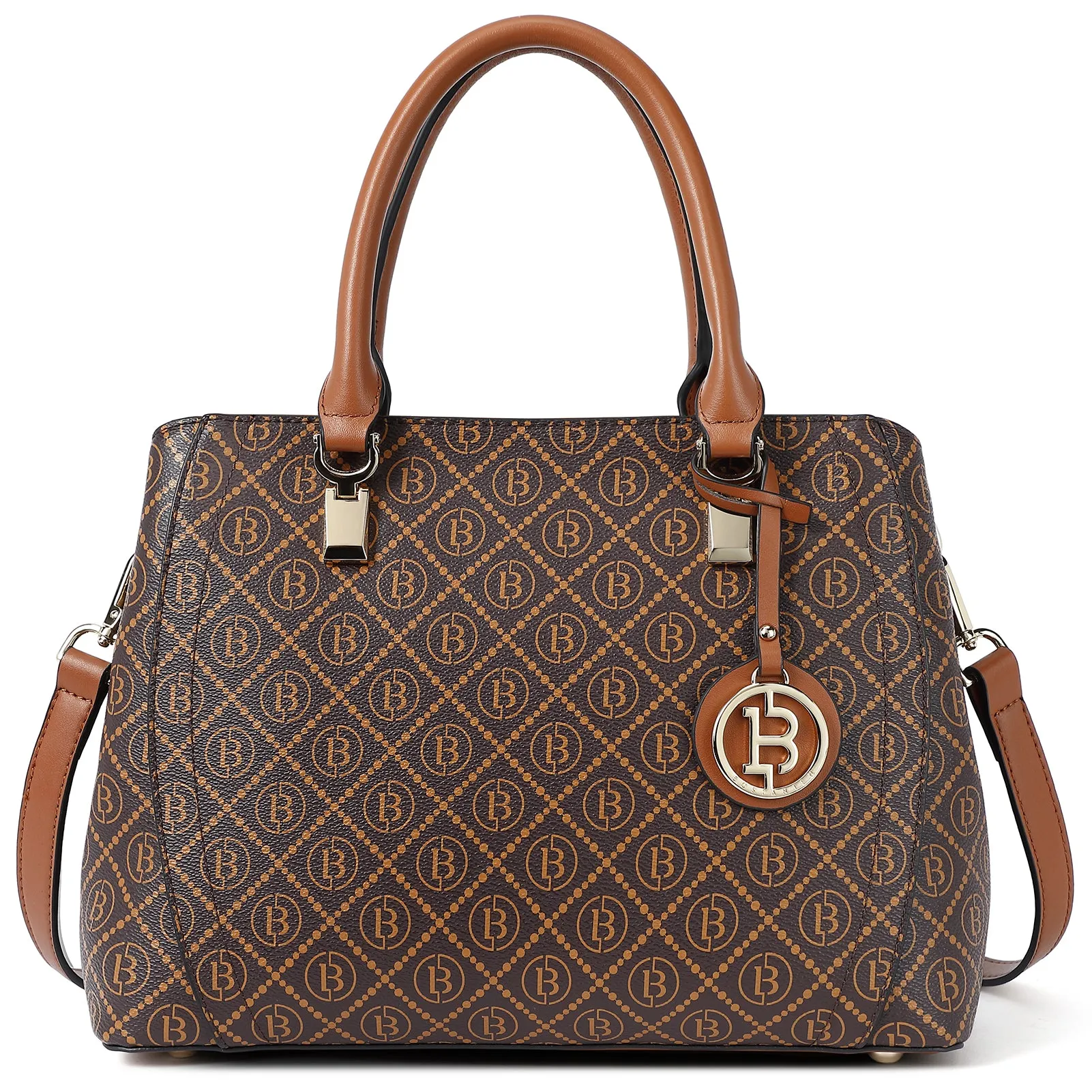 BOSTANTEN Women Leather Handbag Designer Top Handle Satchel Shoulder Bag Crossbody Purses