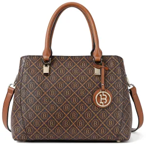 BOSTANTEN Women Leather Handbag Designer Top Handle Satchel Shoulder Bag Crossbody Purses