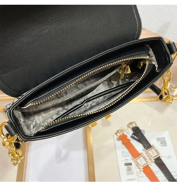 Branded Crossbody Bag 8815