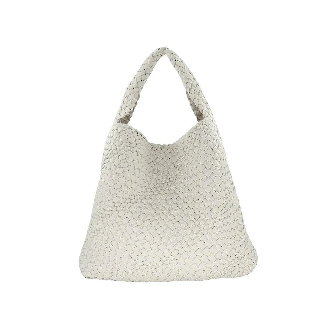 One Handle Woven Hobo Bag